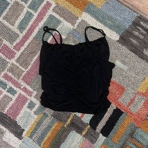 Black Crop Top